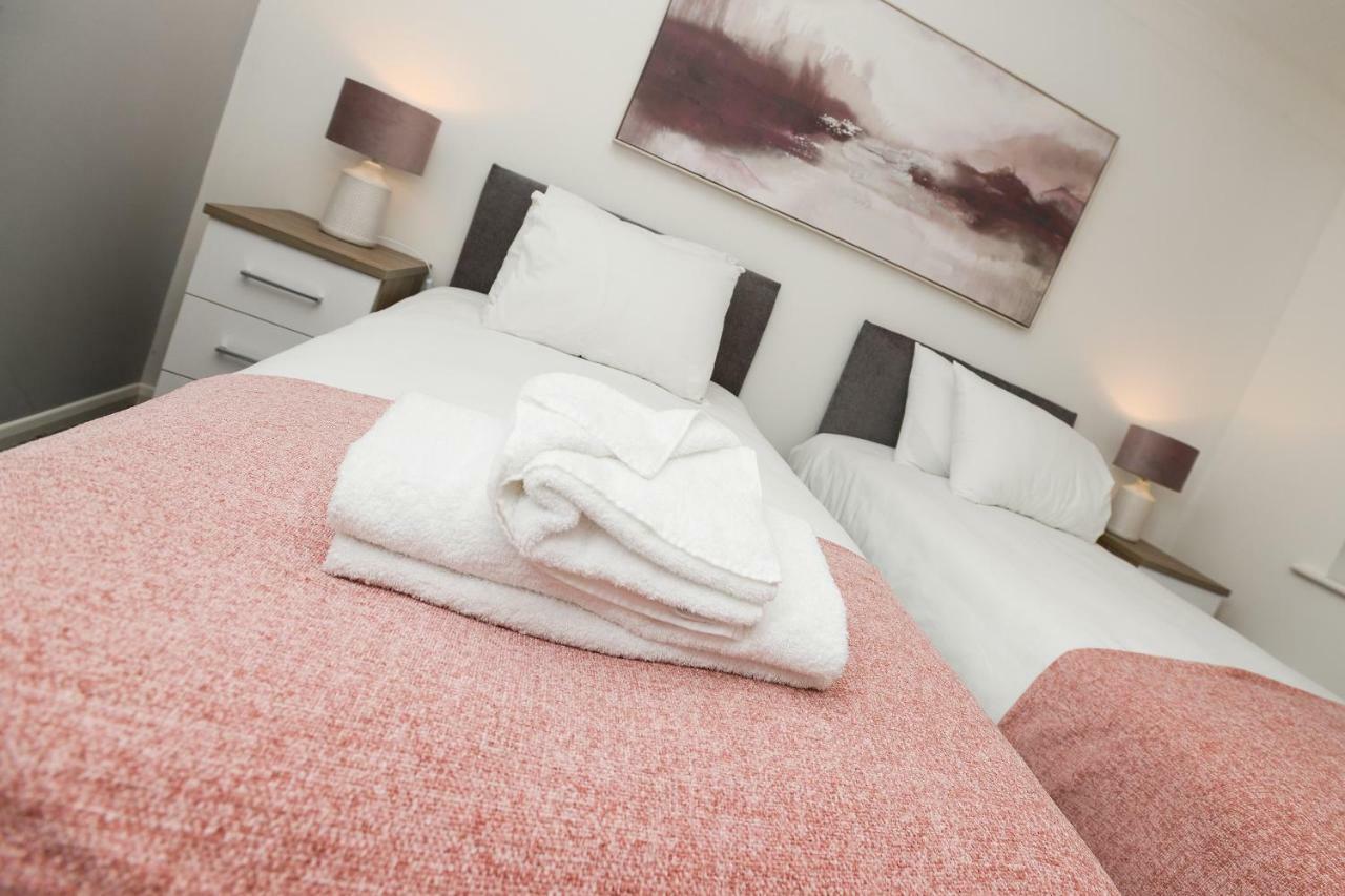 Brook Court - City Edge Stay Modern 2Bed Apartment นอตติงแฮม ภายนอก รูปภาพ